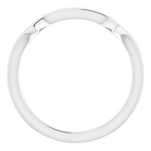 Load image into Gallery viewer, Sterling Silver Band for 4 mm Square Ring
