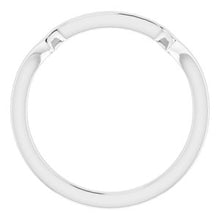 Load image into Gallery viewer, Sterling Silver Band for 12x10 mm Oval Ring
