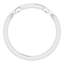 Load image into Gallery viewer, Sterling Silver Band for 6x4 mm Emerald Ring
