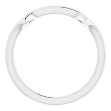Charger l'image dans la galerie, Sterling Silver Band for 5 mm Cushion Ring
