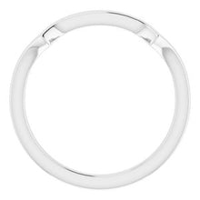 Charger l'image dans la galerie, Sterling Silver Band for 7x5 mm Emerald Ring
