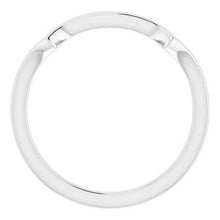 Load image into Gallery viewer, Sterling Silver Band for 5 mm Square Ring
