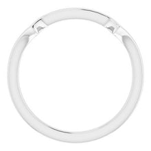 Load image into Gallery viewer, Sterling Silver Band for 7 mm Square Ring
