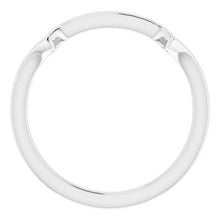 Load image into Gallery viewer, Sterling Silver Band for 8 mm Square Ring
