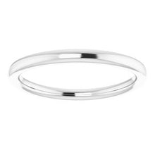 Charger l'image dans la galerie, Sterling Silver Band for 4.1 mm Round Ring
