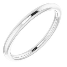 Charger l'image dans la galerie, Sterling Silver Band for 7 mm Round Ring

