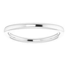 Charger l'image dans la galerie, Sterling Silver Band for 12 mm Round Ring
