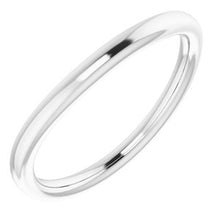 Charger l'image dans la galerie, Sterling Silver Band for 15 mm Round Ring
