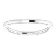 Charger l'image dans la galerie, Sterling Silver Band for 10x8 mm Oval Ring
