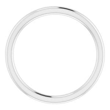 Charger l'image dans la galerie, Sterling Silver Band for 11x9 mm Oval Ring
