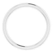 Charger l'image dans la galerie, Sterling Silver Band for 12x10 mm Oval Ring
