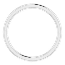 Charger l'image dans la galerie, Sterling Silver Band for 8 mm Cushion Ring
