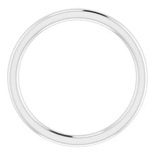 Charger l'image dans la galerie, Sterling Silver Band for 9 mm Cushion Ring
