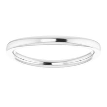 Charger l'image dans la galerie, Sterling Silver Band for 10x8 mm Emerald Ring

