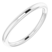 Charger l'image dans la galerie, Sterling Silver Band for 12x10 mm Emerald Ring
