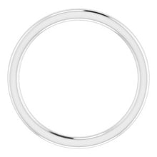Charger l'image dans la galerie, Sterling Silver Band for 6 mm Square Ring
