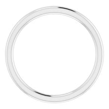 Charger l'image dans la galerie, Sterling Silver Band for 7.5 mm Square Ring
