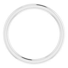Charger l'image dans la galerie, Sterling Silver Band for 10 mm Square Ring
