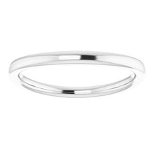 Charger l'image dans la galerie, Sterling Silver Band for 12x6 mm Marquise Ring

