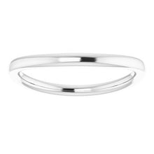 Charger l'image dans la galerie, Sterling Silver Band for 16x12 mm Oval Ring
