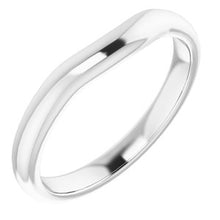 Load image into Gallery viewer, Sterling Silver Band for 6x4 mm Oval Ring
