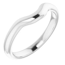 Load image into Gallery viewer, Sterling Silver Band for 7 mm Cushion Ring
