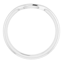 Load image into Gallery viewer, Sterling Silver Band for 8 mm Cushion Ring
