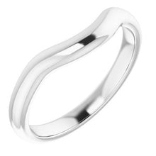Load image into Gallery viewer, Sterling Silver Band for 11x9 mm Emerald Ring
