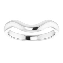 Load image into Gallery viewer, Sterling Silver Band for 9 mm Square Ring
