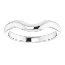 Load image into Gallery viewer, Sterling Silver Band for 8 mm Asscher Ring
