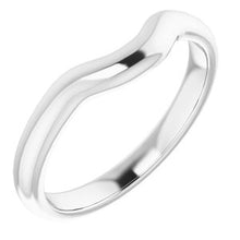 Load image into Gallery viewer, Sterling Silver Band for 6 mm Asscher Ring
