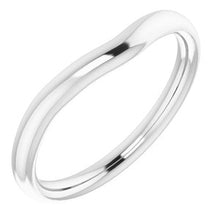 Charger l'image dans la galerie, Sterling Silver Band for 5.8 mm Round Ring

