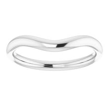 Charger l'image dans la galerie, Sterling Silver Band for 7.4 mm Round Ring
