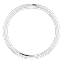 Load image into Gallery viewer, Sterling Silver Band for 7x5 mm Oval Ring
