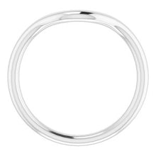 Load image into Gallery viewer, Sterling Silver Band for 10x8 mm Oval Ring
