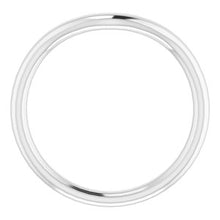 Load image into Gallery viewer, Sterling Silver Band for 7x7 mm Cushion Ring
