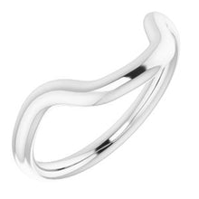 Load image into Gallery viewer, Sterling Silver Band for 12x12 mm Cushion Ring
