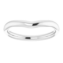 Charger l'image dans la galerie, Sterling Silver Band for 6x6 mm Cushion Ring
