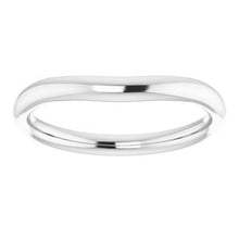 Charger l'image dans la galerie, Sterling Silver Band for 5x5 mm Asscher Ring
