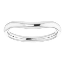Load image into Gallery viewer, Sterling Silver Band for 6x6 mm Asscher Ring
