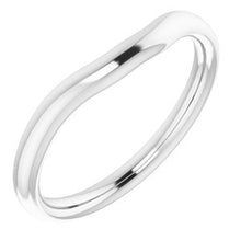 Charger l'image dans la galerie, Sterling Silver Band for 6x4 mm Emerald Ring
