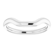 Charger l'image dans la galerie, Sterling Silver Band for 9x9 mm Asscher Ring
