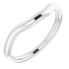 Load image into Gallery viewer, Sterling Silver Band for 6x6 mm Square Ring
