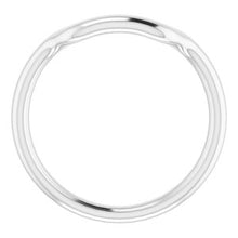 Load image into Gallery viewer, Sterling Silver Band for 9x9 mm Square Ring
