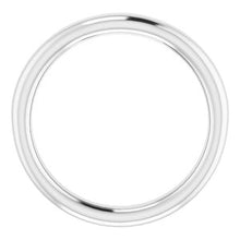 Charger l'image dans la galerie, Sterling Silver Band for 5.2 mm Round Ring
