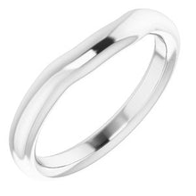 Charger l'image dans la galerie, Sterling Silver Band for 8.2 mm Round Ring
