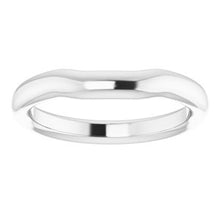 Charger l'image dans la galerie, Sterling Silver Band for 8.2 mm Round Ring
