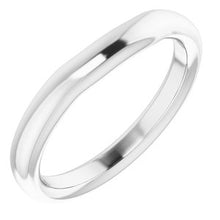 Charger l'image dans la galerie, Sterling Silver Band for 7.4 mm Round Ring
