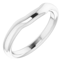 Charger l'image dans la galerie, Sterling Silver Band for 9 mm Round Ring
