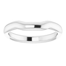 Charger l'image dans la galerie, Sterling Silver Band for 9 mm Round Ring
